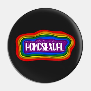 Sure ma'am but just so you know I am a homosexual | 911 LoneStar T.K. Strand Pin