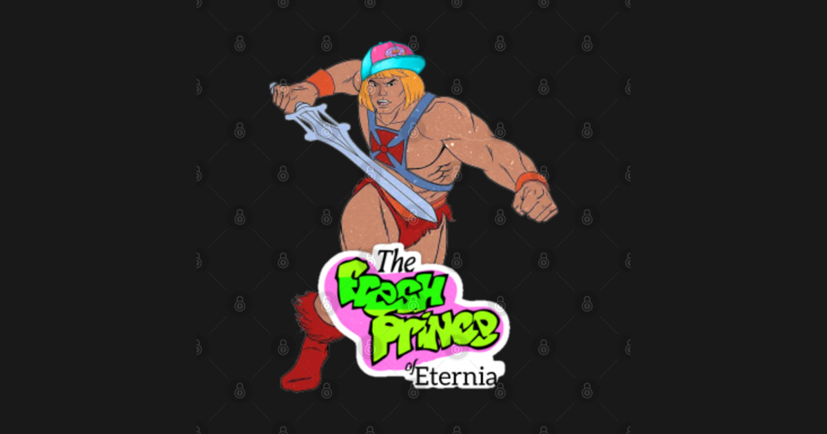 Fresh Prince of Eternia - Fresh Prince Of Bel Air - Pegatina | TeePublic MX