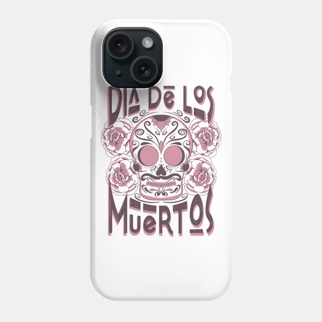 Dia De Los Muertos Phone Case by JDP Designs