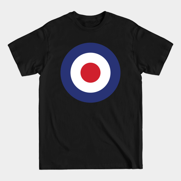 Discover RAF Roundel Circle Target Bullseye MOD Royal Air Force - Raf Roundel - T-Shirt