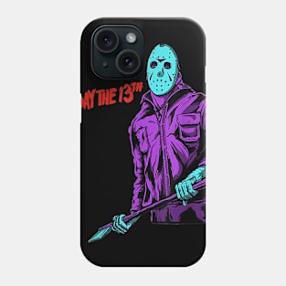 Halloween Horror The Killer Wearing Scary Mask Movies Fans Gifts Phone Case