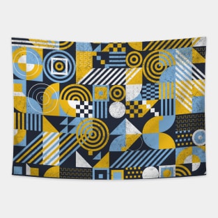 Argentina geometric pattern Tapestry