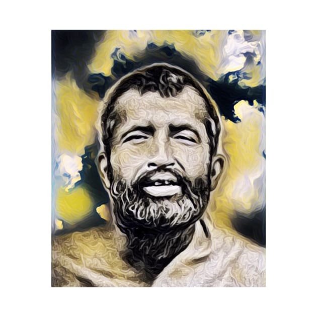 Ramakrishna Portrait | Ramakrishna Artwork 8 by JustLit