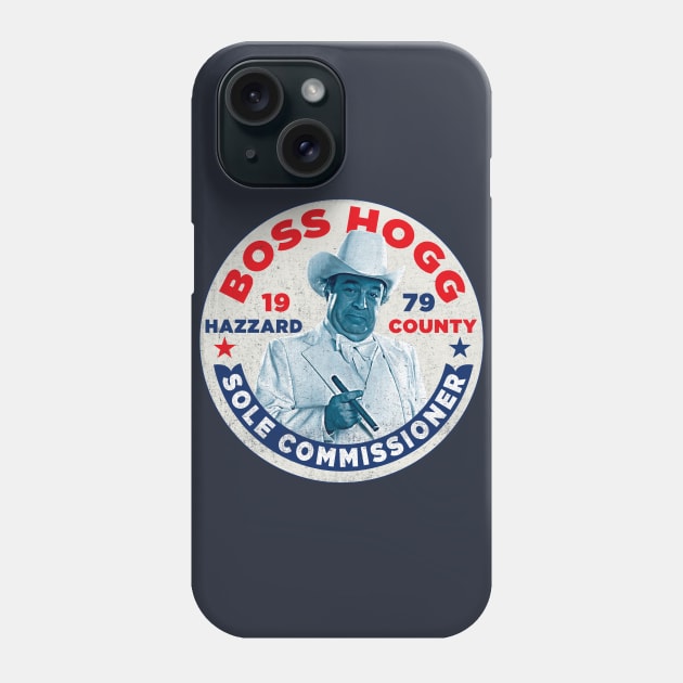 Vote Boss Hogg Dukes of Hazzard Phone Case by Alema Art