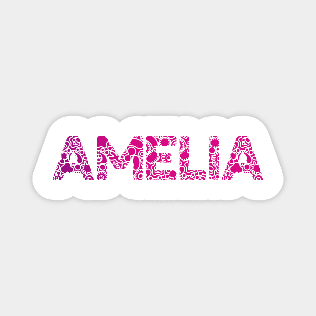 AMELIA NAME Magnet by YourStyleB