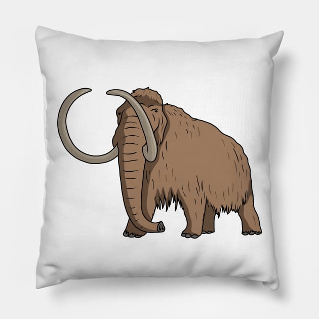 Mammoth Pillow by valentinahramov