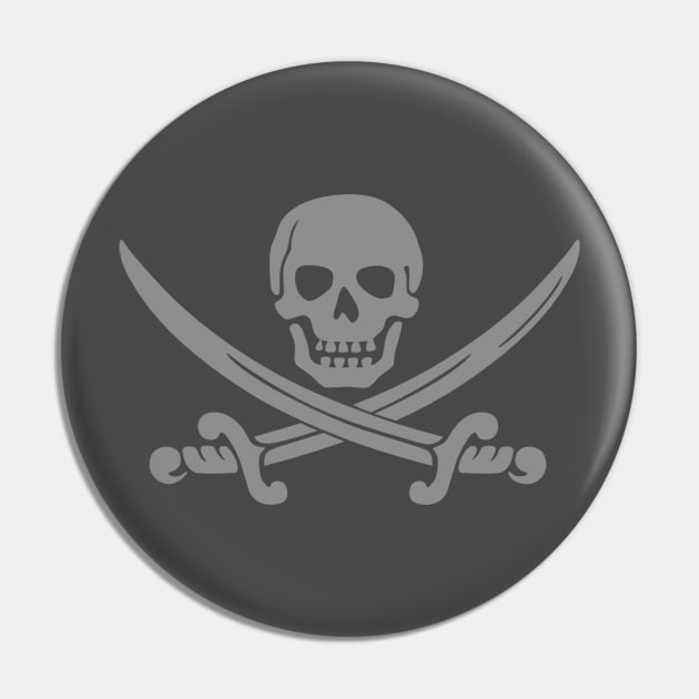 Dark Pirate Pin by JerryWLambert