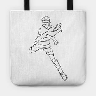 TENNIS ART Tote