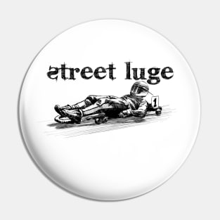 Street luge Pin