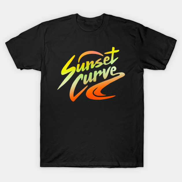sunset curve gift - Sunset Curve - T-Shirt | TeePublic