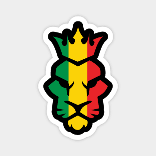 Rasta Lion Magnet