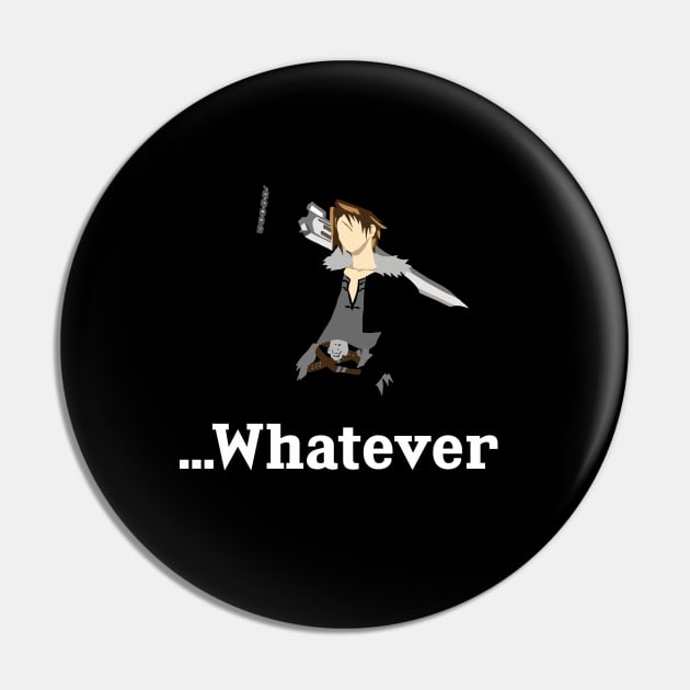 Funny and Iconic Squall Leonhart Quote Pin by Kidrock96