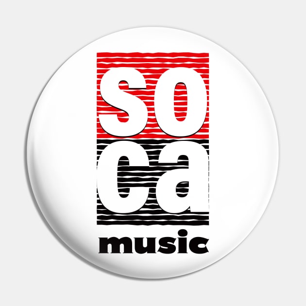 Trini Soca Music Pin by MojoME