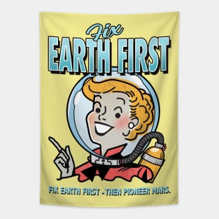 Fix Earth First! Tapestry