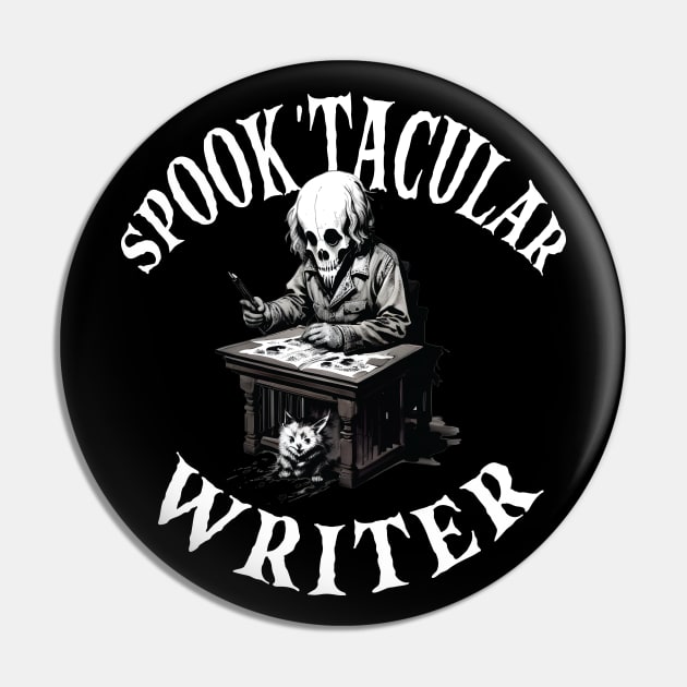 Spooktacular writer Pin by Fun Planet