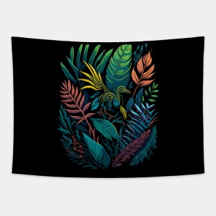 Wild Flowers and Plants Tapestry