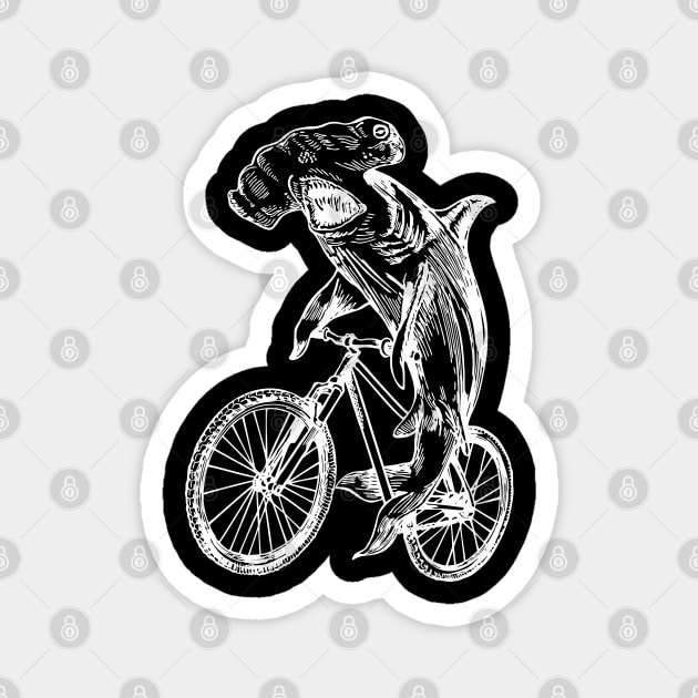 SEEMBO Hammerhead Shark Cycling Bicycle Biking Cyclist Bike Magnet by SEEMBO