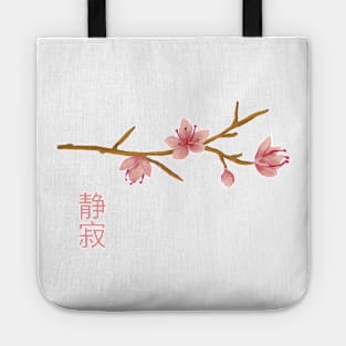 Timeless Cherry Blossom Branch Tote