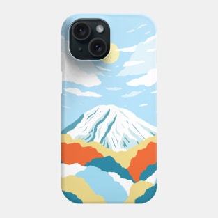 Morning on Mount Rainier Phone Case