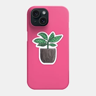 Calathea - House Plant Watercolour Phone Case