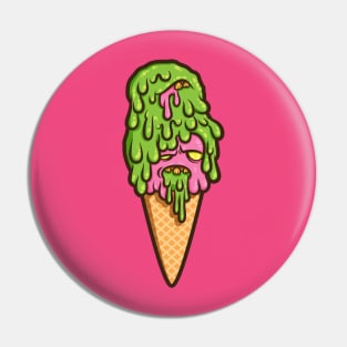 Double Scoop Monstrosity (slime) Pin