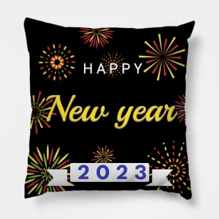 Happy New Year 2023 - Fireworks Pillow