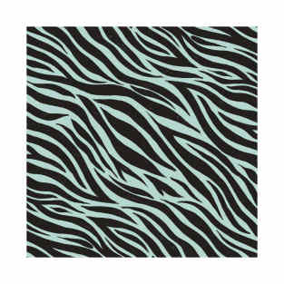 Zebra Print Pattern (LIGHT BLUE) T-Shirt