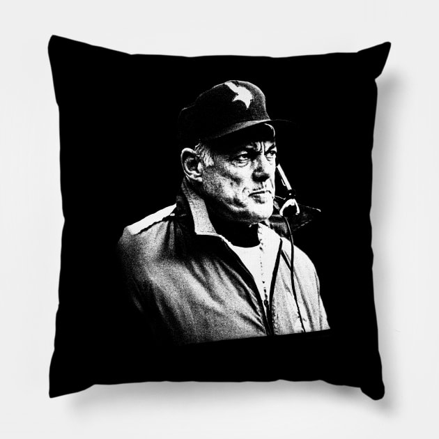 Bud Grant Pillow by Riso Art