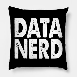 Data Nerd Data Analyst Pillow