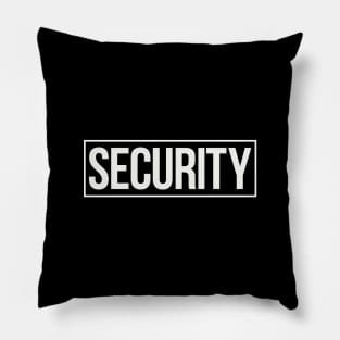 Security Guard Uniform Pillow