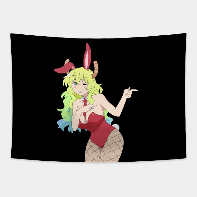 Lucoa Bunny Girl Tapestry by MigiDesu