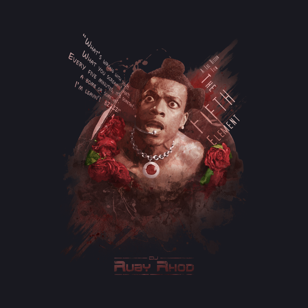 Ruby Rhod - Super Green - Baseball T-Shirt | TeePublic