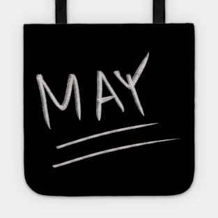 Hand Drawn May Month Tote