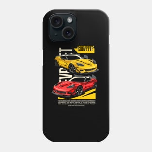 Chevrolet Corvette C6 Lovers Phone Case