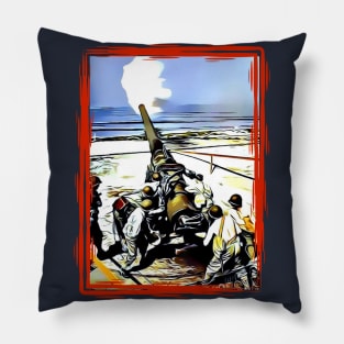 M101 Howitzer Artillery Pillow