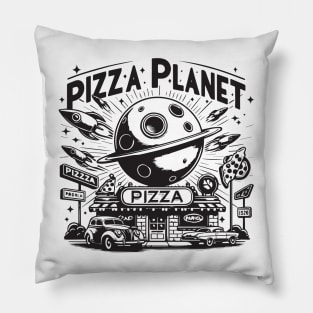 Pizza Planet Tribute - Fan Movie Theater Pizza Planet Movie Tribute - Pizza Planet best Tribute and Designs Piza Pitza Pitsa Planet Tribute - Pizza Lover Pizza Slice - Pizza and Chill Pillow