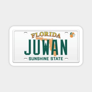 Juwan License Plate - FL Magnet