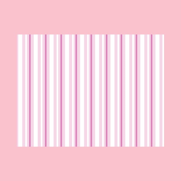 Pink Stripes Design by ArtsyJulez