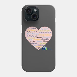 WCI Word Cloud Phone Case