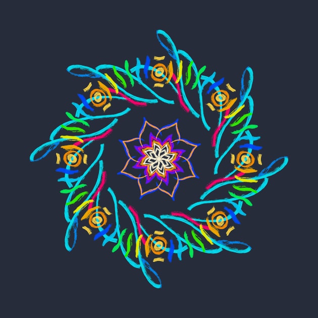 Blossoming Light Mandala by Mukti & Siddhartha