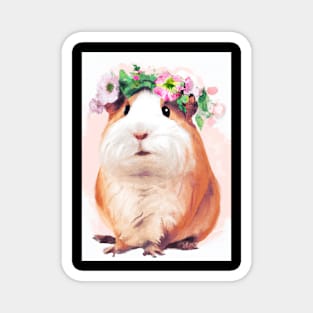 Colorful Guinea Pig Magnet