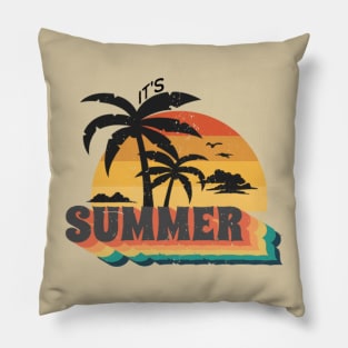 Its Summer Lets go Pillow