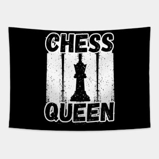 Chess queen Tapestry