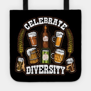 Celebrate Diversity Craft Beer Drinking Tote