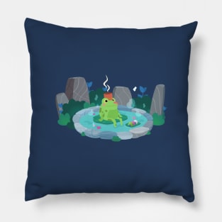 Zen Frog Pillow