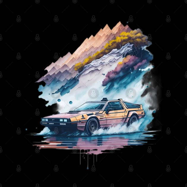 Summer Art DMC DeLorean by Shop Goods