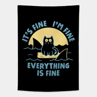 It's Fine I'm Fine Everything Is Fine Tapestry