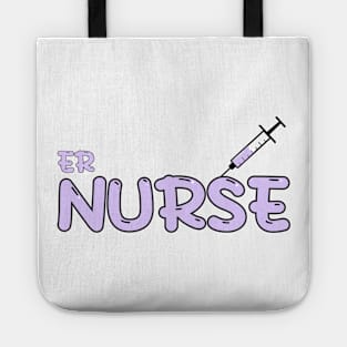 Emergency Room (ER) Nurse Purple Tote