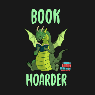 Book Hoarder Dragon T-Shirt