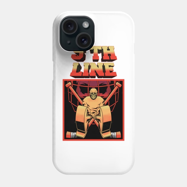 5 TH LINE Phone Case by BURN444
